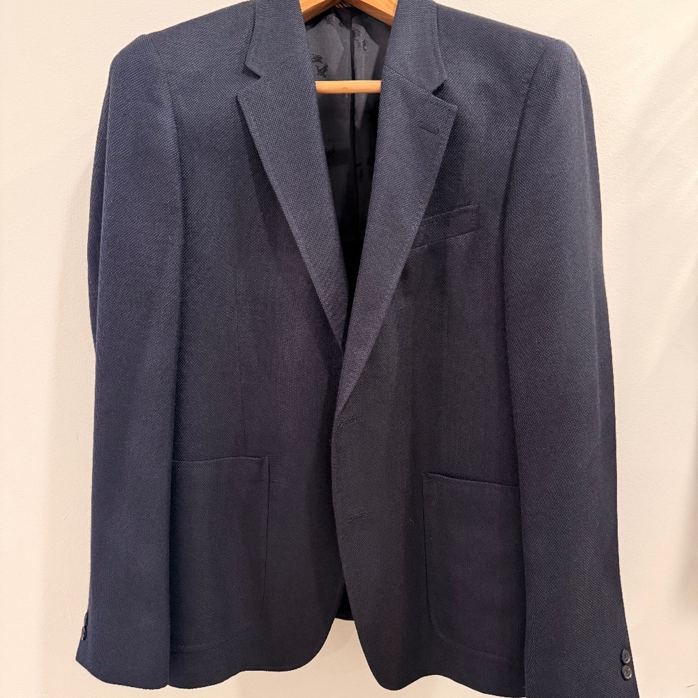 BILLY REID Archie Jacket in Dark Navy - Size 42R